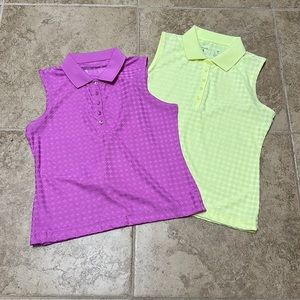 Antigua Desert Dry Golf Shirts- set of 2